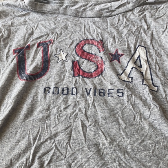 USA crop T-shirt - Picture 2 of 5